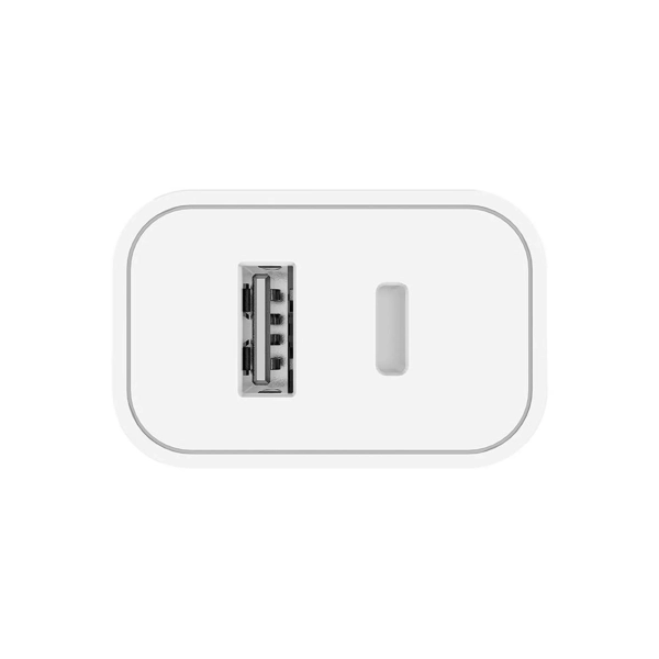 Купити Зарядний пристрій ColorWay USB-C+USB 20W 3A V2 White (CW-CHS025QPD-WT) - фото 5