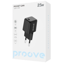 Купити Зарядний пристрій Proove Pocket GaN 25W USB-C Black (WCPG25010201) - фото 2