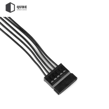 Купити Блок живлення QUBE 750W 80+ Bronze Semi-Modular QBC-GPM-750W-80B - фото 5
