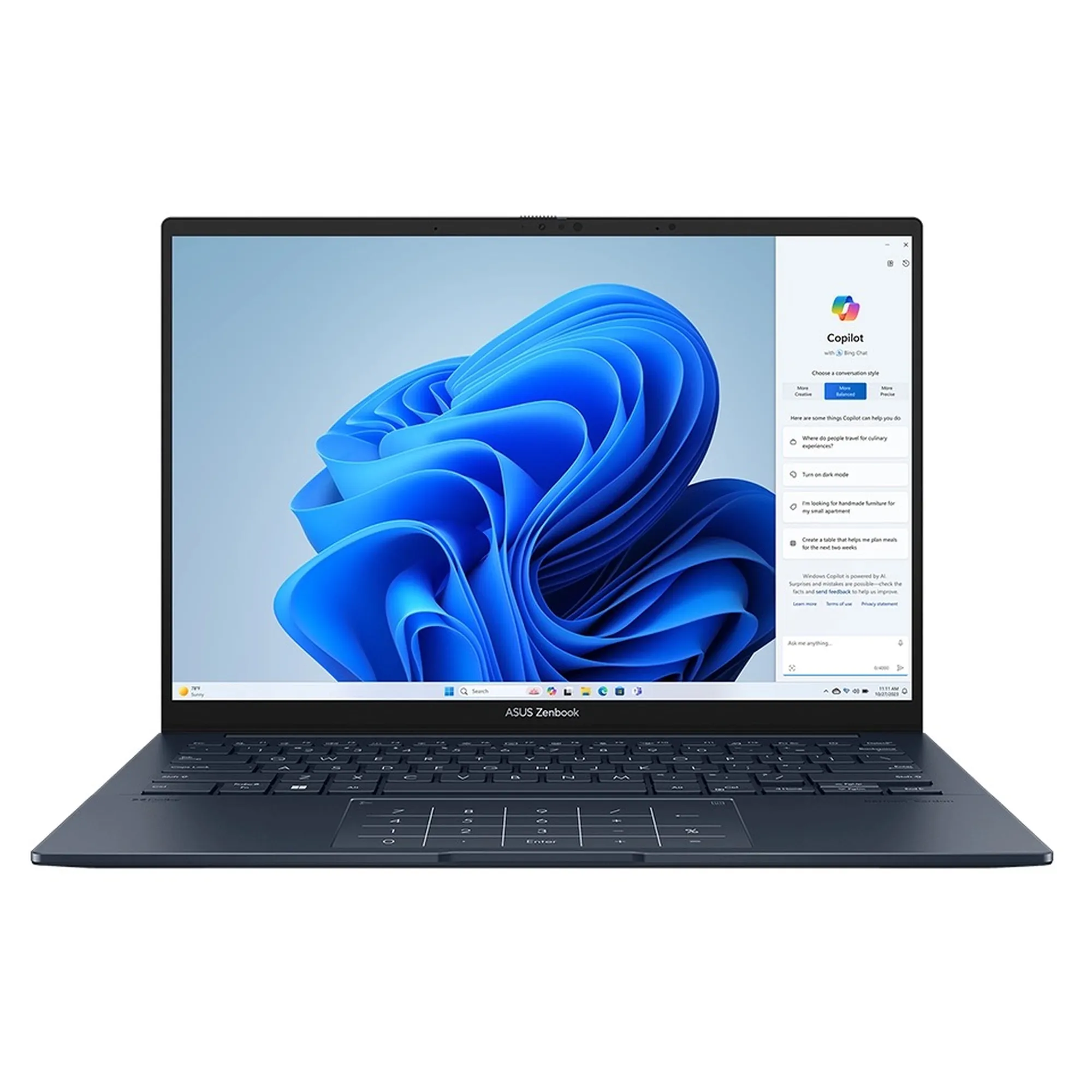 Купить Ноутбук ASUS Zenbook 14 OLED UX3405CA-PP069X (90NB14W1-M002B0) - фото 1