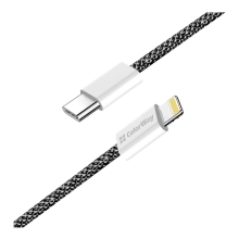 Купить Кабель ColorWay USB-C - Lightning 27W 3A 1m Black (CW-CBPDCL061-BK) - фото 6