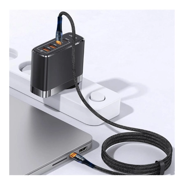 Купить Кабель ColorWay USB-C - USB-C 100W 5А 1.2m Black (CW-CBPDCC053-BK) - фото 8