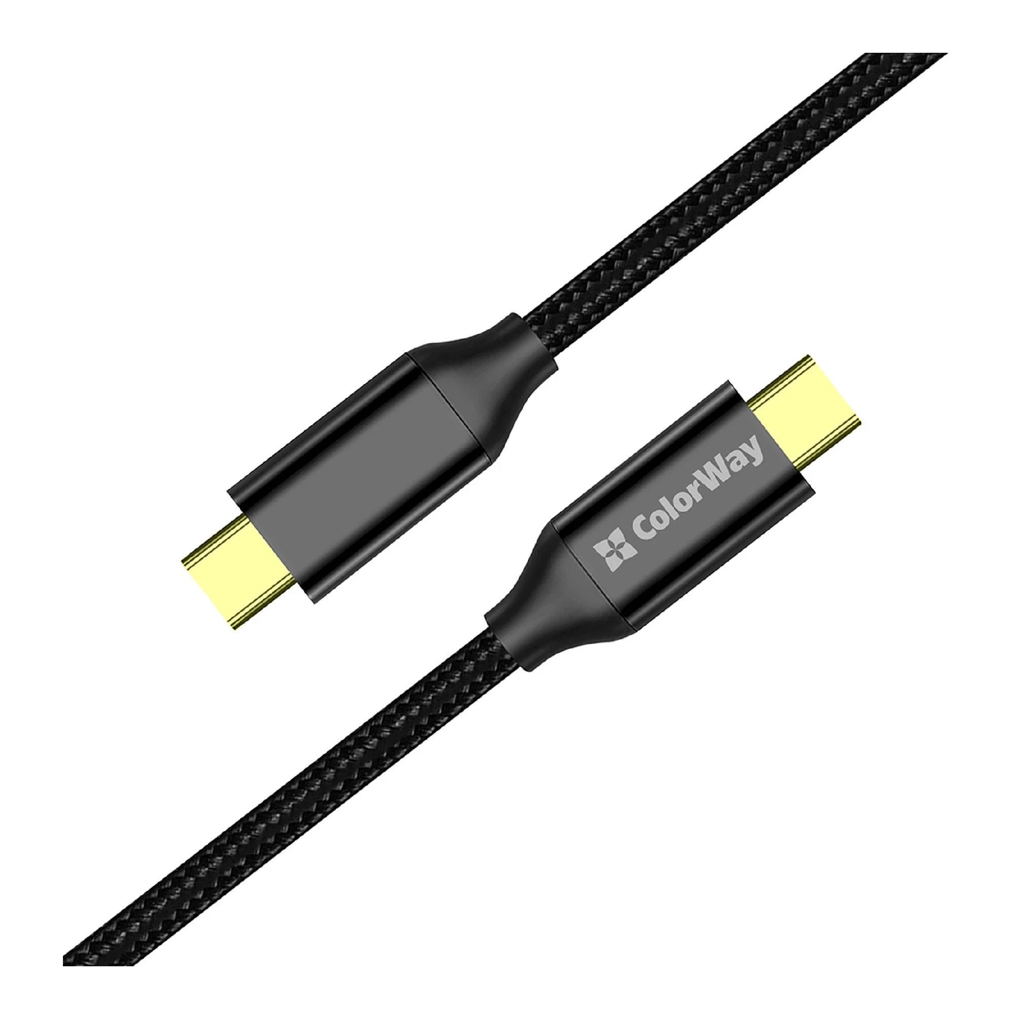Купить Кабель ColorWay USB-C - USB-C 100W 5А 1m Black (CW-CBPDCC062-BK) - фото 4