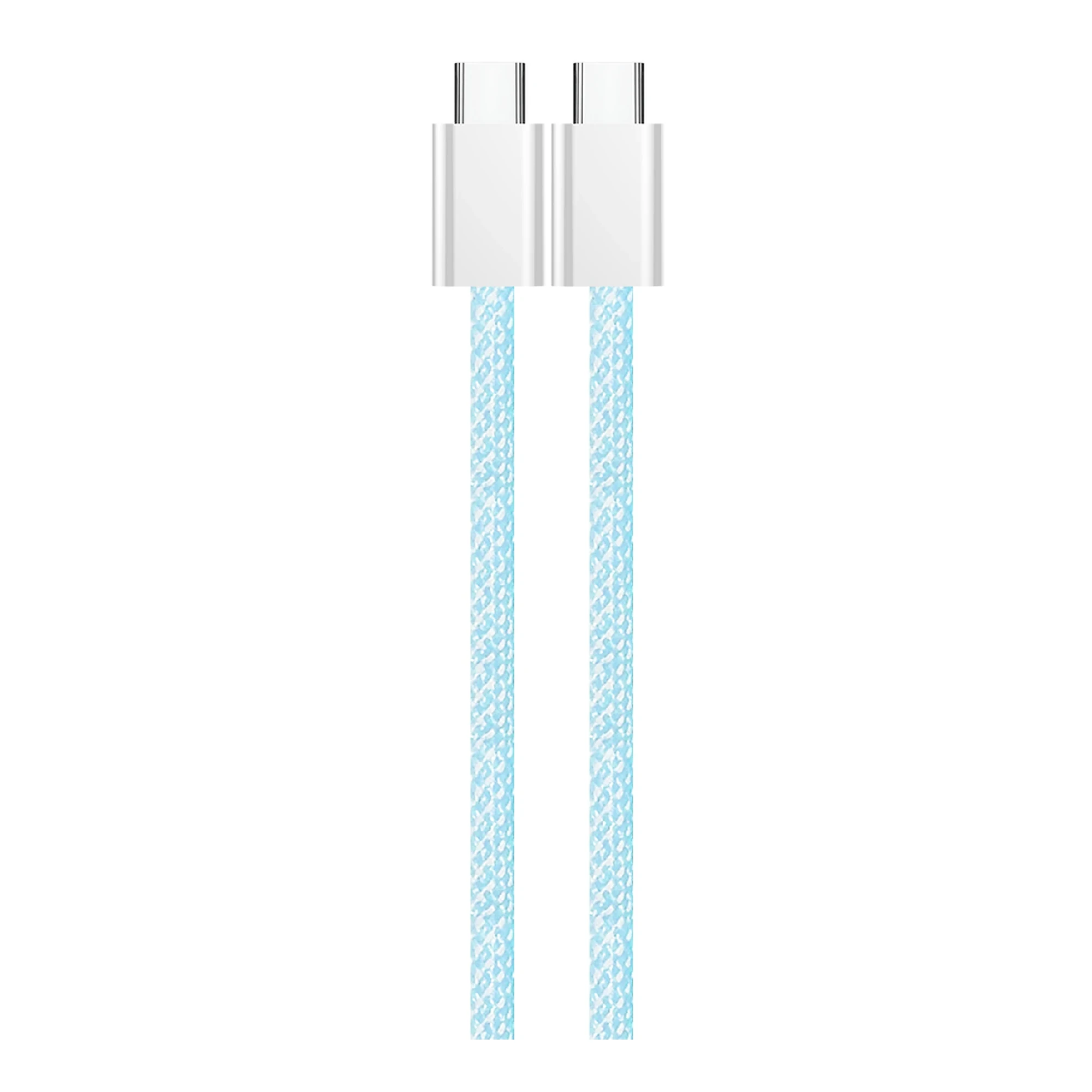 Купить Кабель ColorWay USB-C - USB-C 60W 3А 1m Blue (CW-CBPDCC061-BL) - фото 2