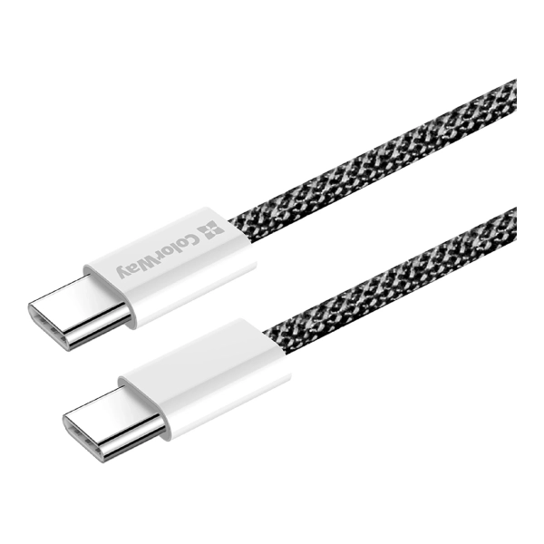 Купити Кабель ColorWay USB-C - USB-C 60W 3А 2m Black (CW-CBPDCC068-BK) - фото 4