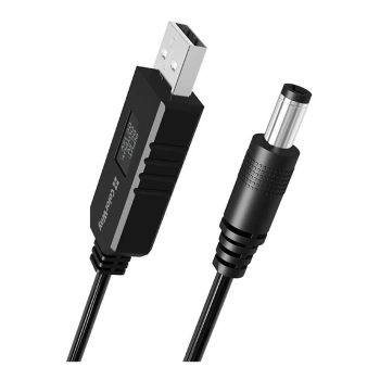 Купить Кабель ColorWay для роутера 9V USB-DC 1m Black (CW-CBUD066-BK) - фото 1