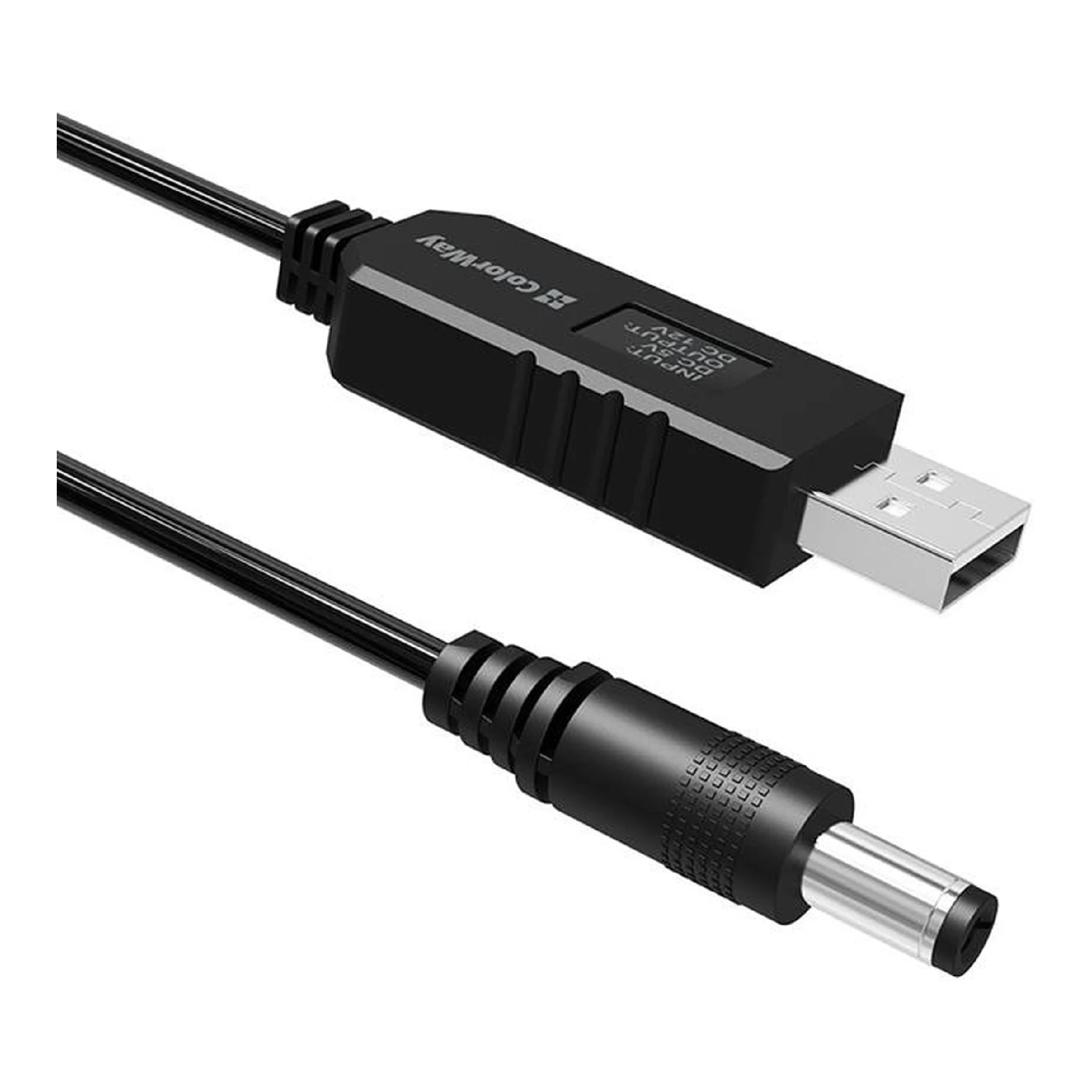 Купить Кабель ColorWay для роутера 9V USB-DC 1m Black (CW-CBUD066-BK) - фото 3