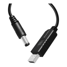 Купить Кабель ColorWay для роутера 9V USB-DC 1m Black (CW-CBUD066-BK) - фото 5