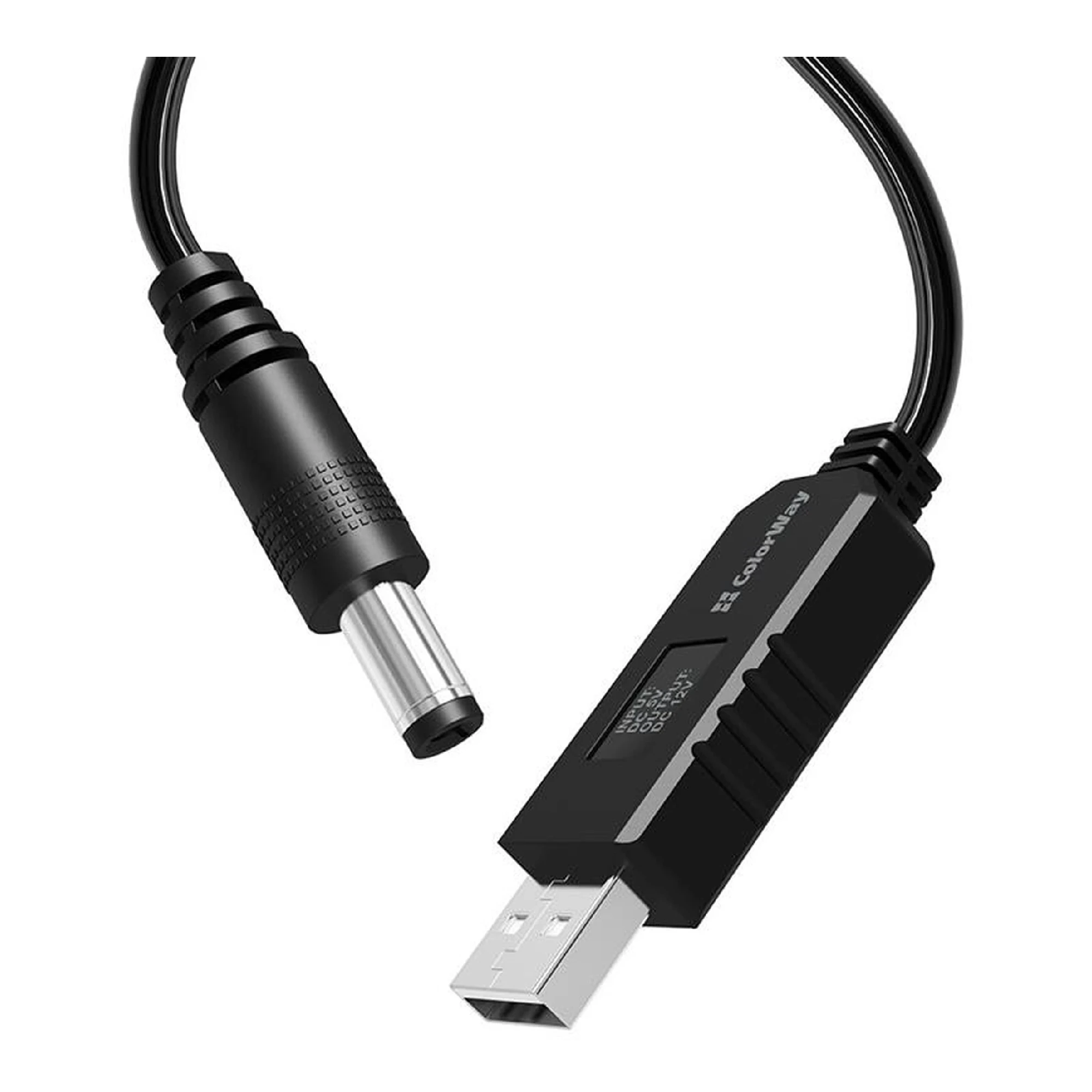 Купить Кабель ColorWay для роутера 9V USB-DC 1m Black (CW-CBUD066-BK) - фото 5