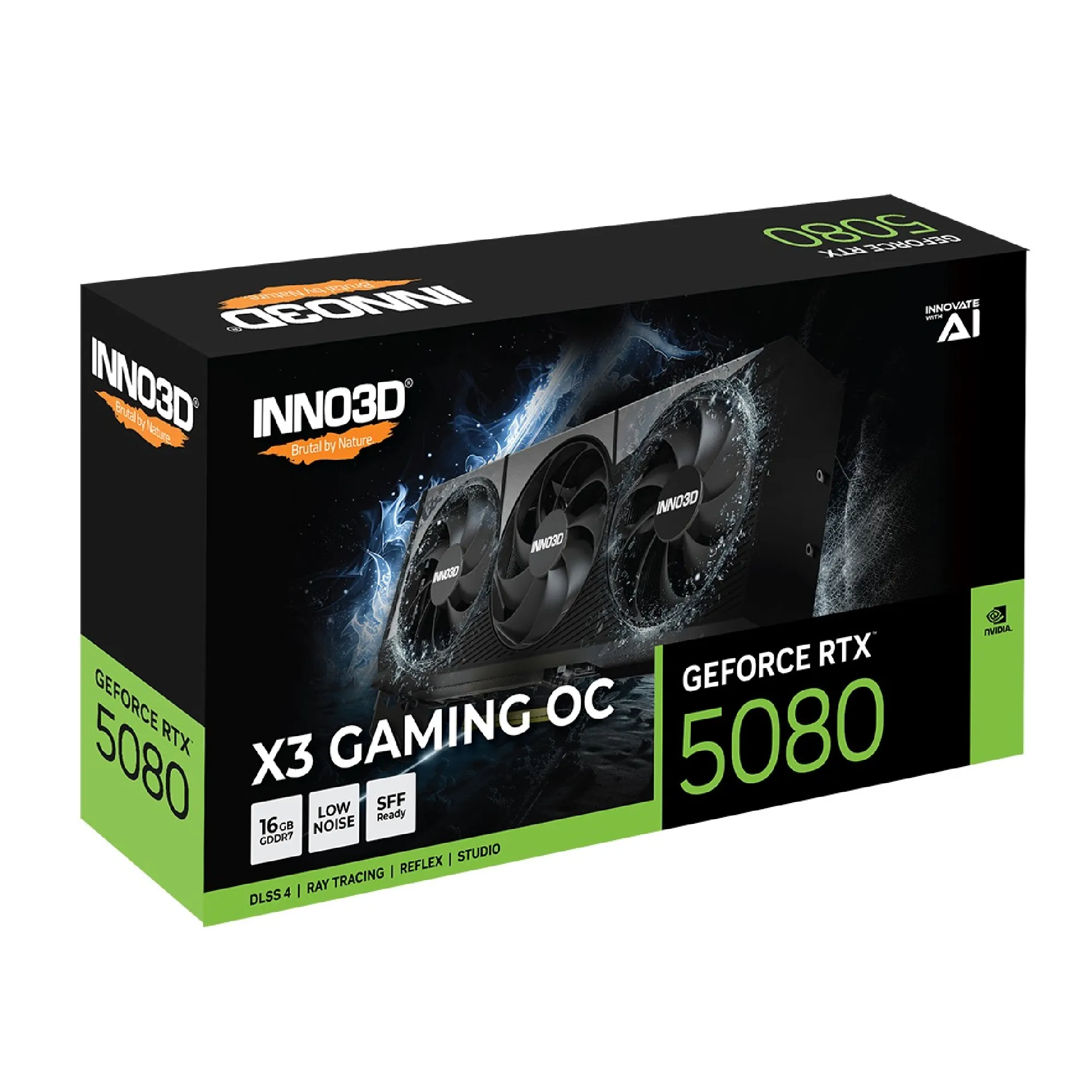 Купити Відеокарта Inno3D Nvidia GeForce RTX 5080 X3 GAMING OC 16GB (G50803-16D7X-17603930) - фото 3