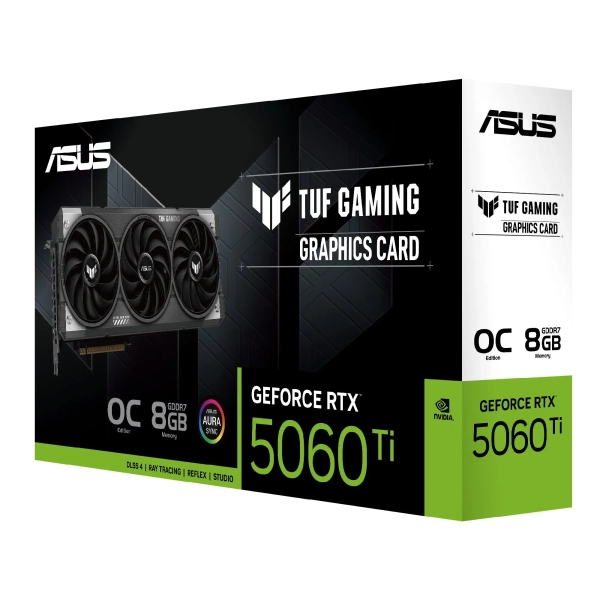 Купить Видеокарта ASUS Nvidia GeForce RTX 5060 Ti TUF OC GAMING 8GB GDDR7 (TUF-RTX5060TI-O8G-GAMING) - фото 10