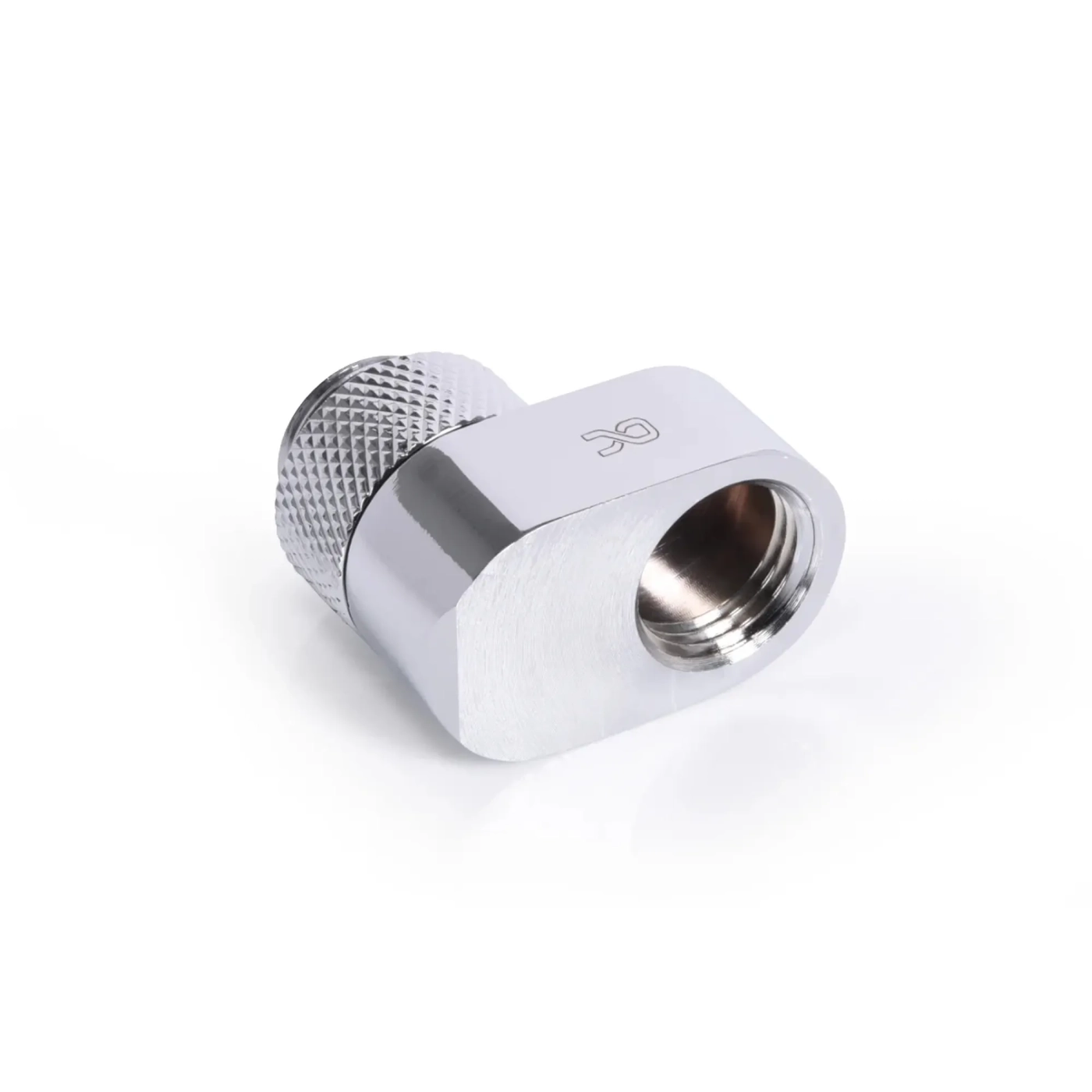 Купить Фитинг Alphacool Eiszapfen 16mm offset piece rotatable Chrome (17602) - фото 1