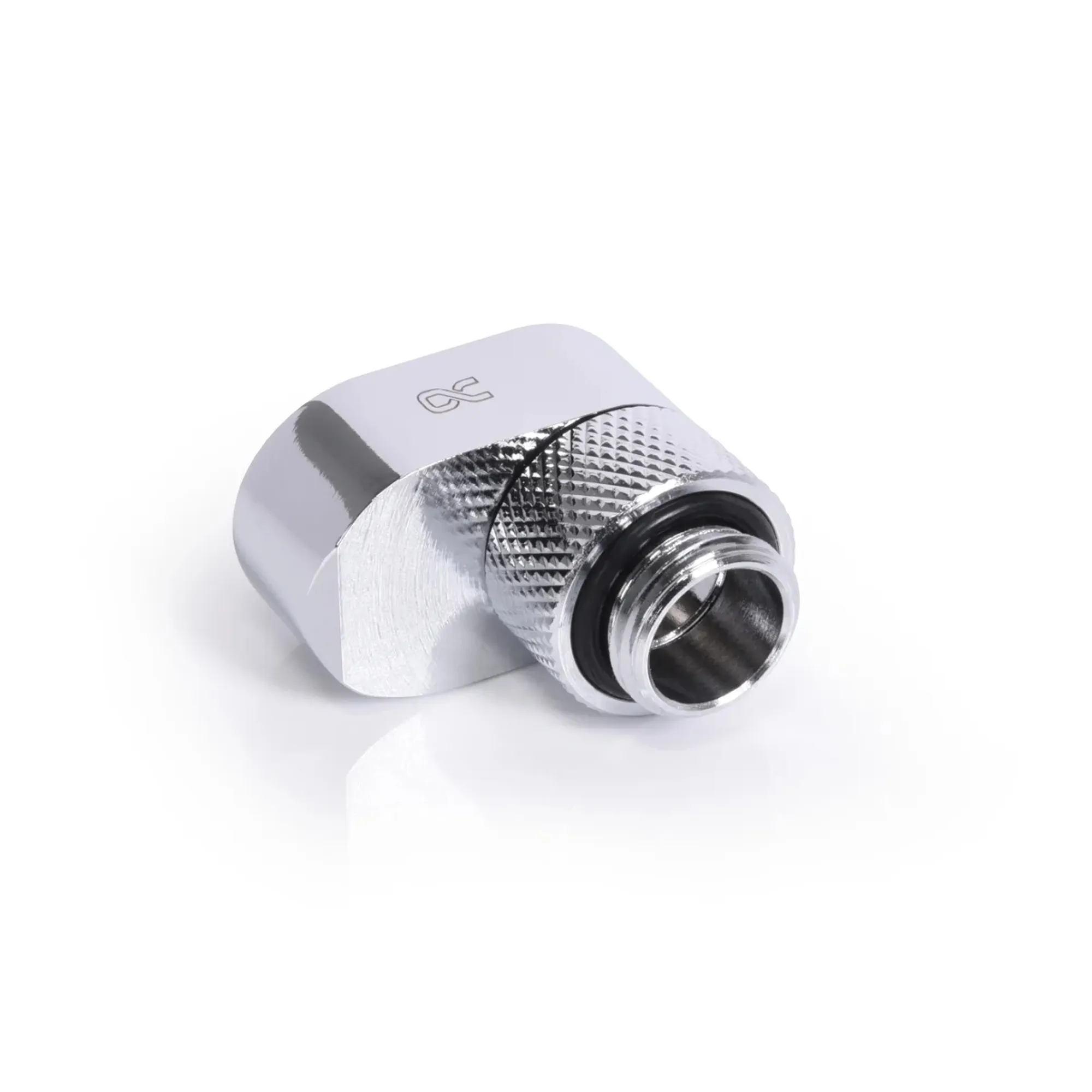 Купить Фитинг Alphacool Eiszapfen 16mm offset piece rotatable Chrome (17602) - фото 2