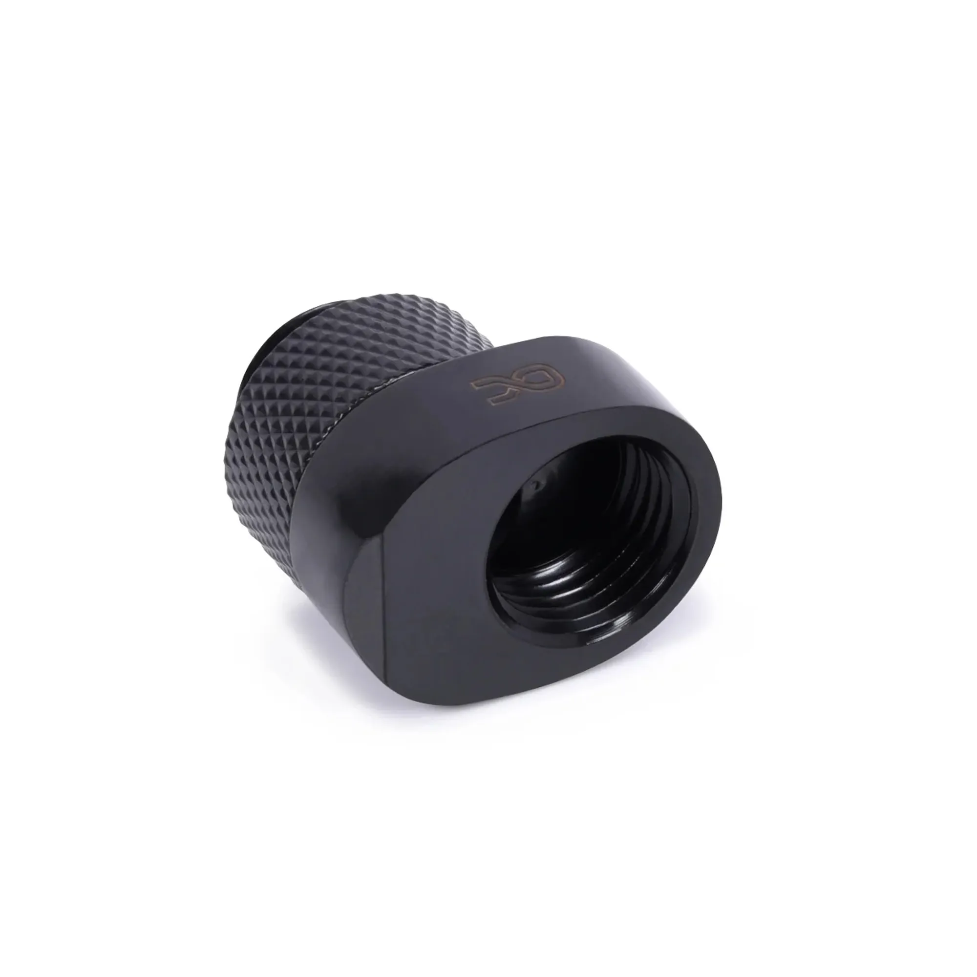 Купить Фитинг Alphacool Eiszapfen 8mm offset piece rotatable Black (17604) - фото 1
