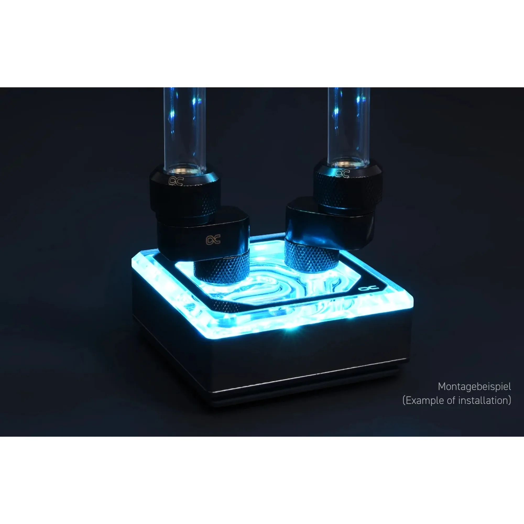 Купить Фитинг Alphacool Eiszapfen 8mm offset piece rotatable Black (17604) - фото 3