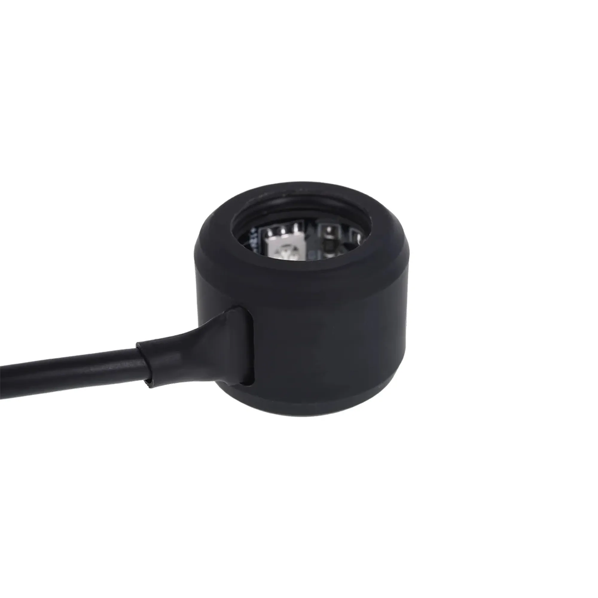 Купити Фітинг Alphacool Aurora HardTube LED Ring 16mm Deep Black (15325) - фото 4