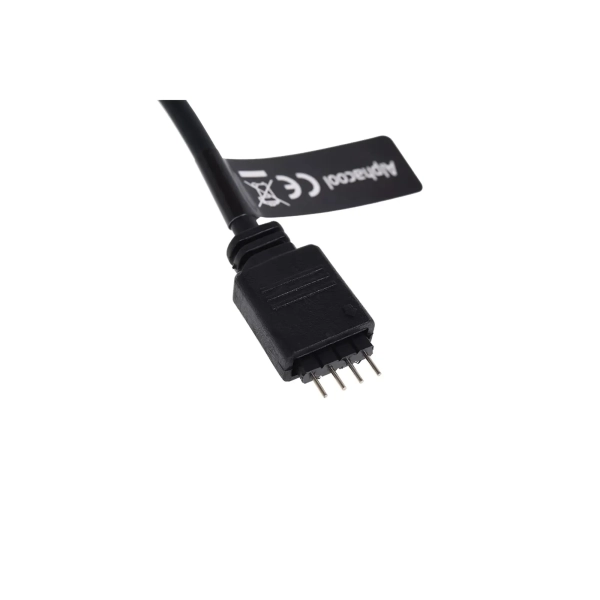 Купити Фітинг Alphacool Aurora HardTube LED Ring 16mm Deep Black (15325) - фото 5
