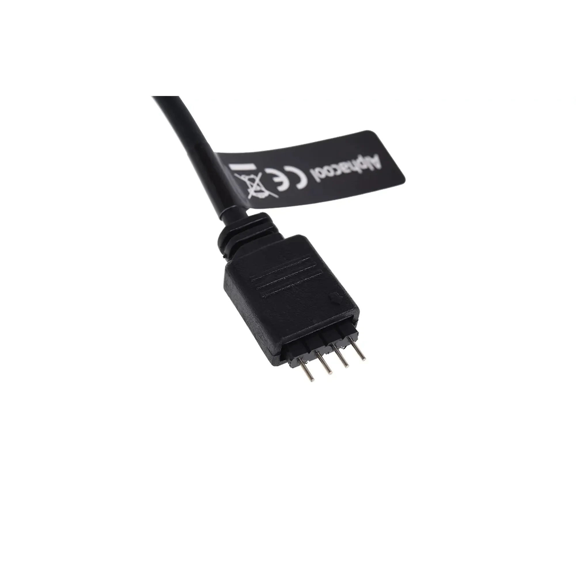 Купити Фітинг Alphacool Aurora HardTube LED Ring 16mm Deep Black (15325) - фото 5