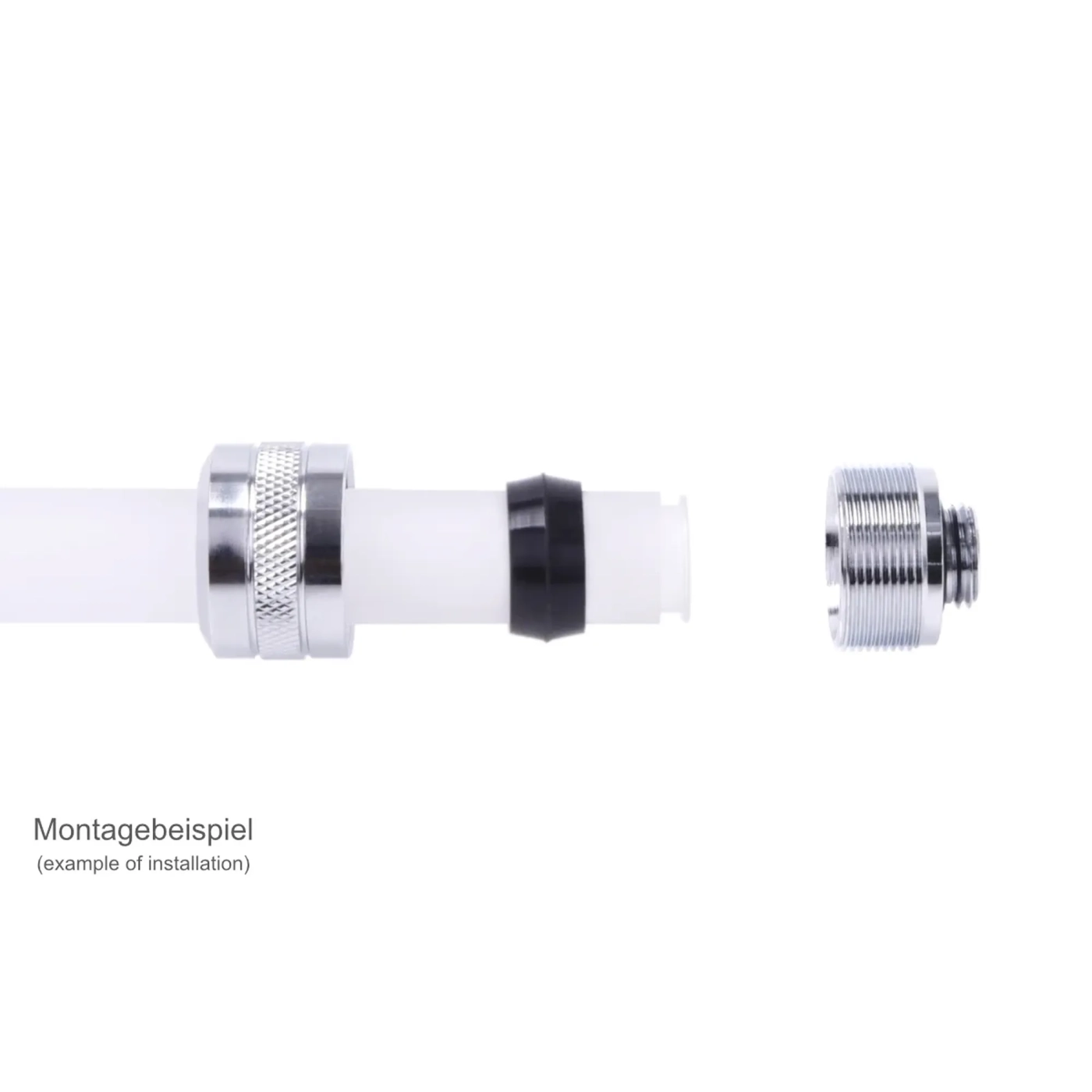Купити Фітинг Alphacool Eiszapfen PRO 16mm HardTube fitting Chrome 6-pack (17476) - фото 4