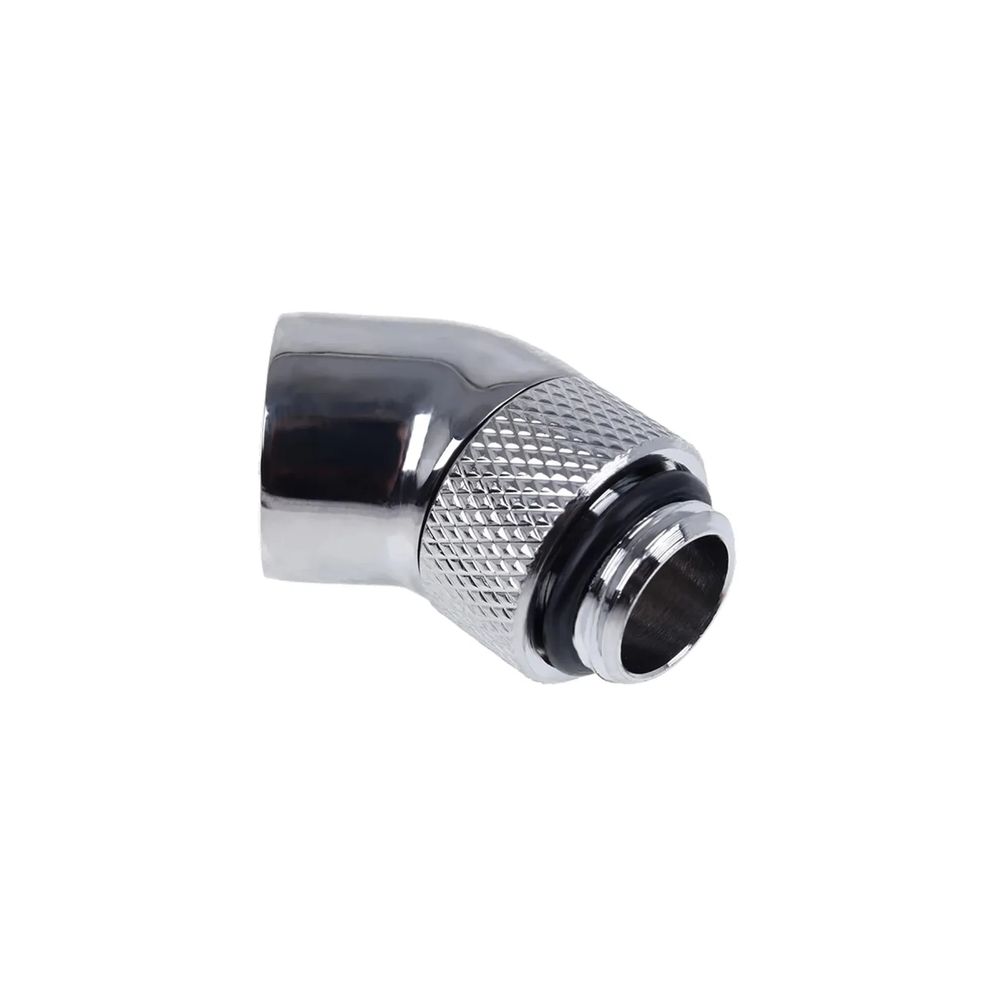 Купить Фитинг Alphacool Eiszapfen angle adapter 45° rotatable Chrome (17247) - фото 1