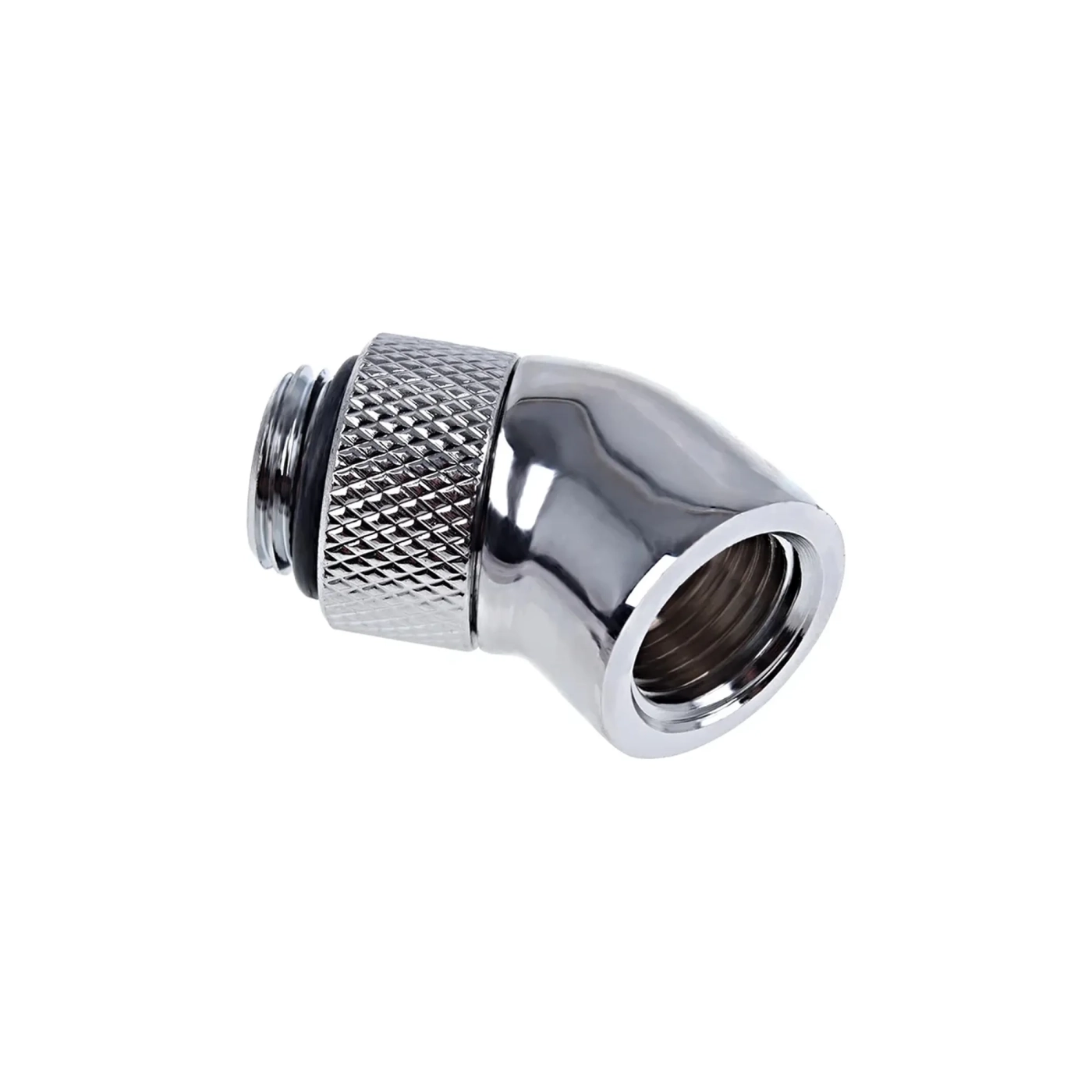 Купить Фитинг Alphacool Eiszapfen angle adapter 45° rotatable Chrome (17247) - фото 2