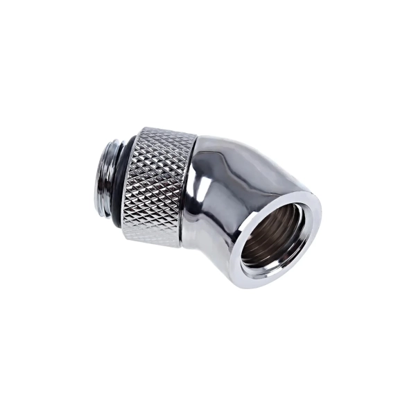 Купить Фитинг Alphacool Eiszapfen angle adapter 45° rotatable Chrome (17247) - фото 2