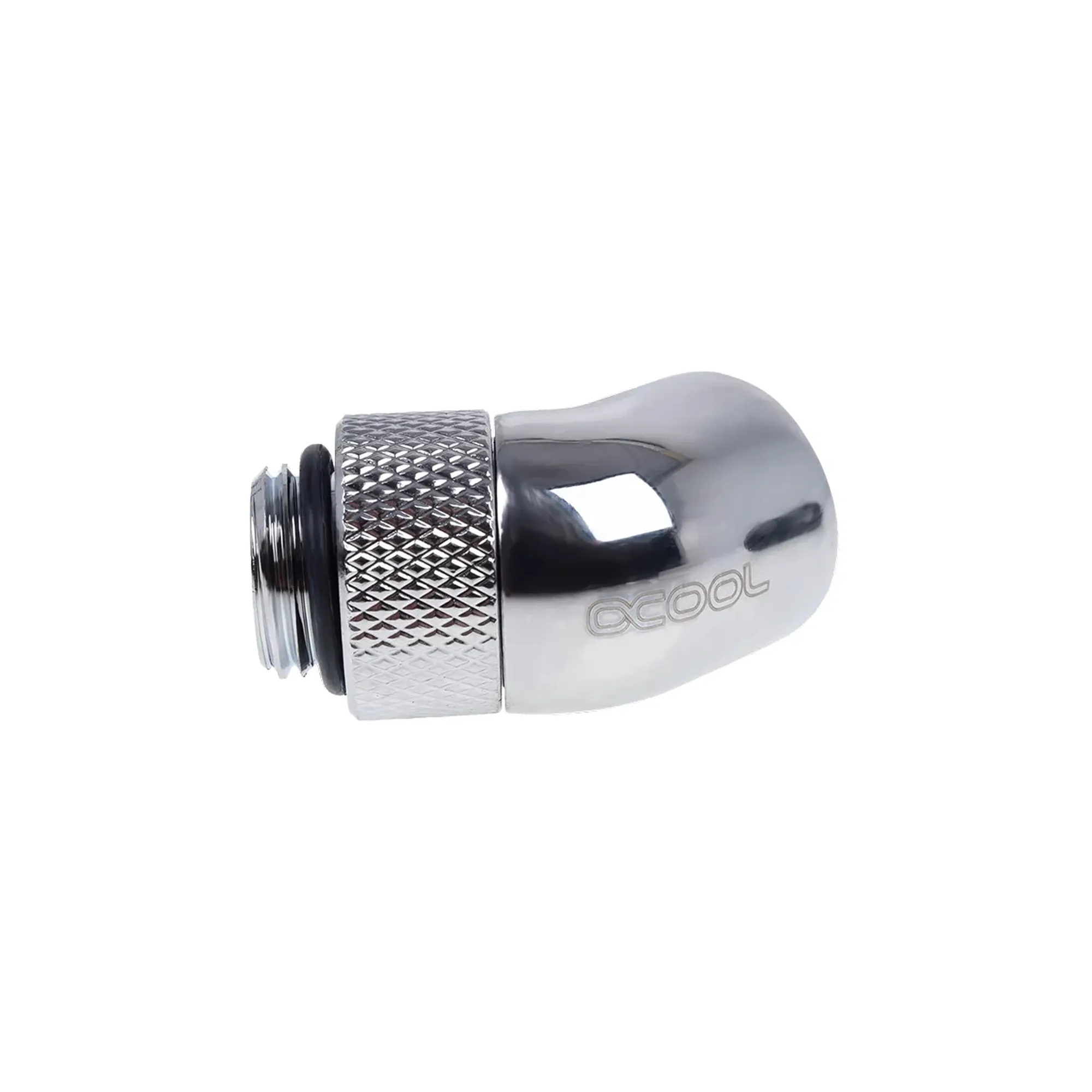 Купить Фитинг Alphacool Eiszapfen angle adapter 45° rotatable Chrome (17247) - фото 3