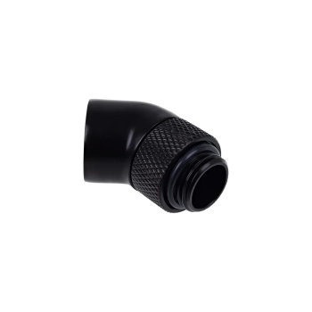 Купить Фитинг Alphacool Eiszapfen angle adapter 45° rotatable Deep Black (17246) - фото 1