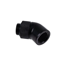 Купить Фитинг Alphacool Eiszapfen angle adapter 45° rotatable Deep Black (17246) - фото 3