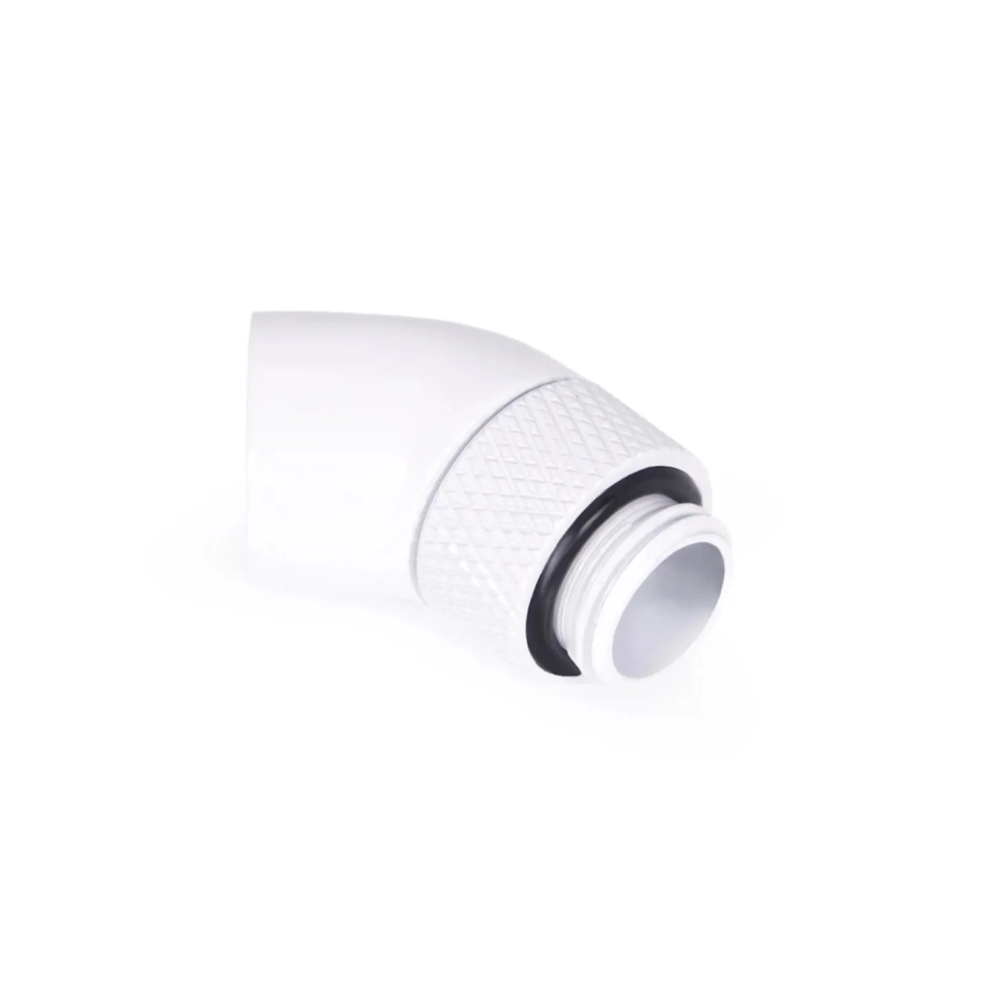 Купить Фитинг Alphacool Eiszapfen angle adapter 45° rotatable White (17487) - фото 1