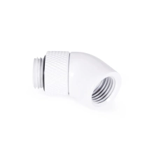 Купить Фитинг Alphacool Eiszapfen angle adapter 45° rotatable White (17487) - фото 2