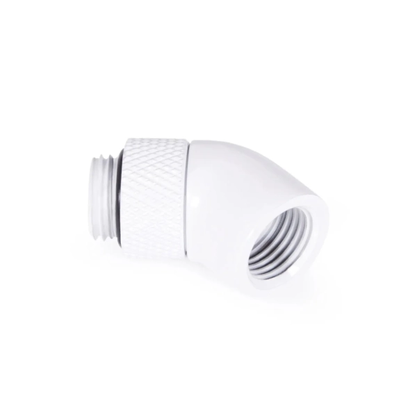 Купить Фитинг Alphacool Eiszapfen angle adapter 45° rotatable White (17487) - фото 2