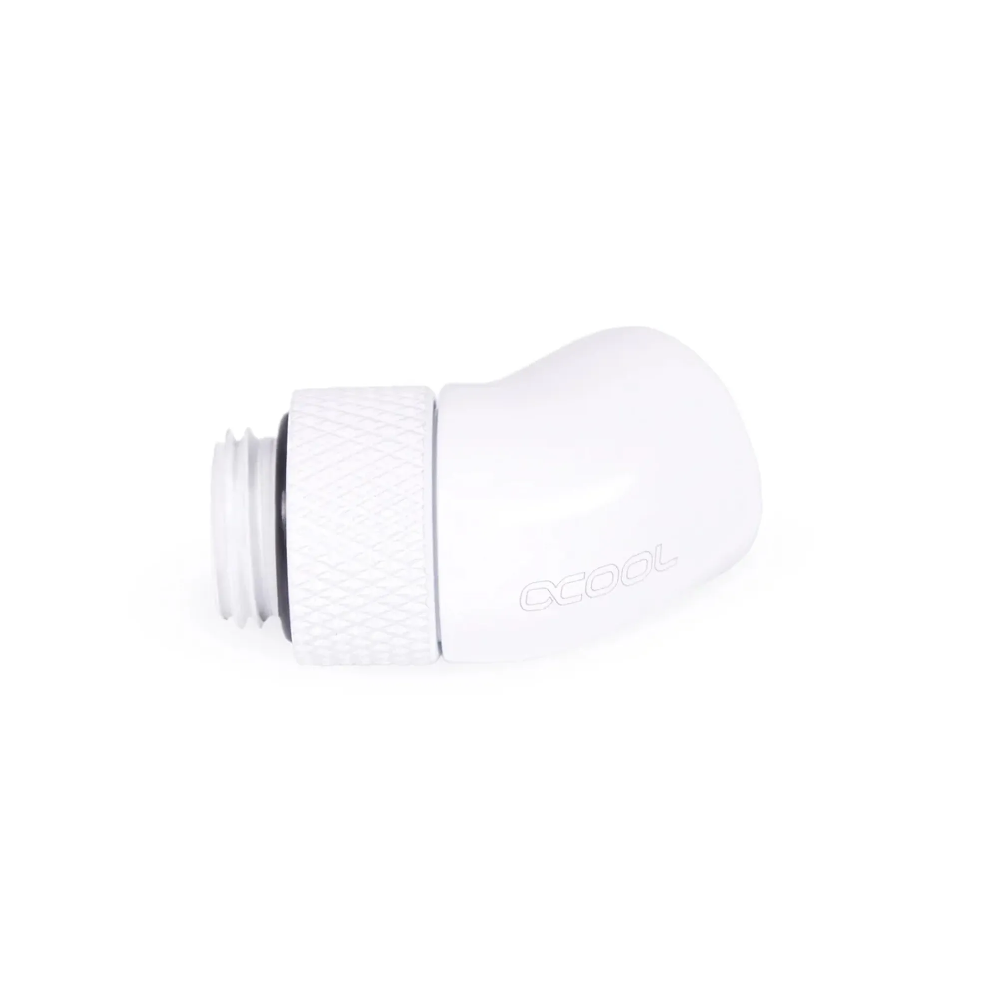 Купить Фитинг Alphacool Eiszapfen angle adapter 45° rotatable White (17487) - фото 3