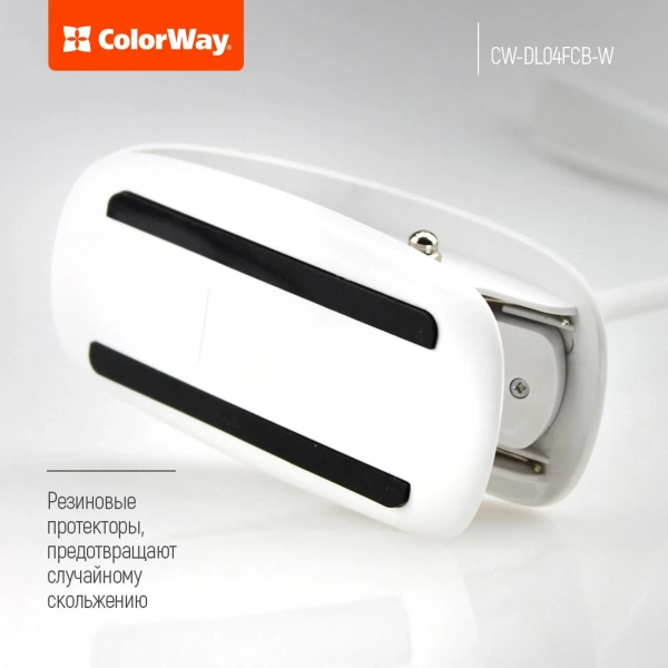 Купить Настольная лампа ColorWay Flexible & Clip White со встроенным аккумулятором (CW-DL04FCB-W) - фото 9