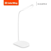 Купить Настольная лампа ColorWay Portable & Flexible White со встроенным аккумулятором (CW-DL06FPB-W) - фото 10