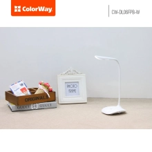 Купить Настольная лампа ColorWay Portable & Flexible White со встроенным аккумулятором (CW-DL06FPB-W) - фото 12