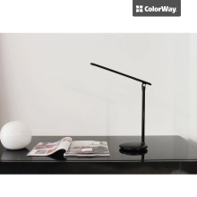 Купить Настольная лампа ColorWay со встроенным аккумулятором Black (CW-DL02B-B) - фото 8