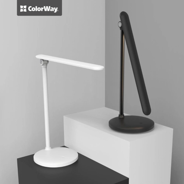 Купить Настольная лампа ColorWay со встроенным аккумулятором White (CW-DL02B-W) - фото 13