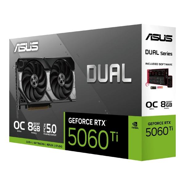 Купити Відеокарта ASUS Nvidia GeForce RTX 5060 Ti DUAL OC 8GB (DUAL-RTX5060TI-O8G) - фото 7