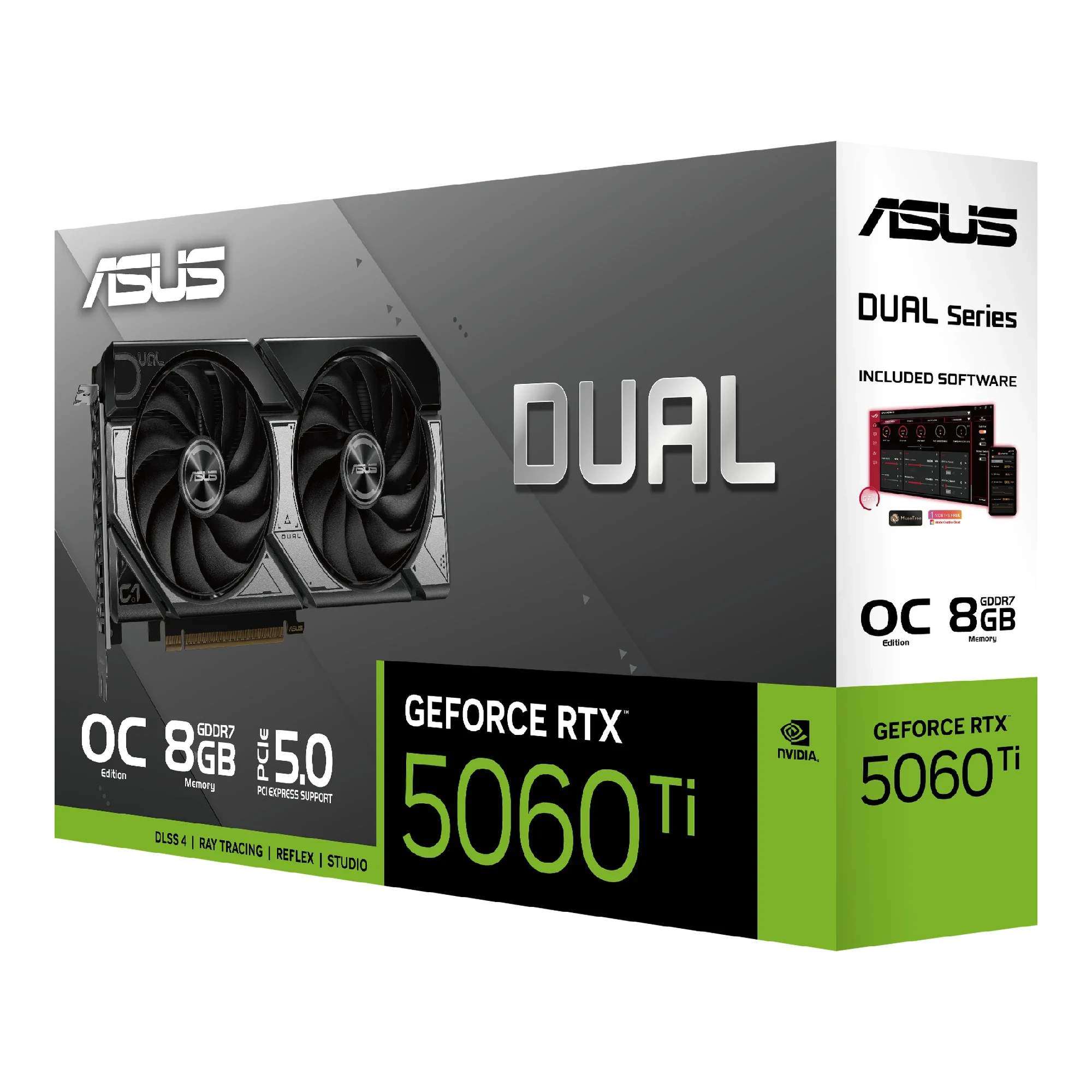 Купити Відеокарта ASUS Nvidia GeForce RTX 5060 Ti DUAL OC 8GB (DUAL-RTX5060TI-O8G) - фото 7