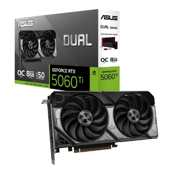 Купити Відеокарта ASUS Nvidia GeForce RTX 5060 Ti DUAL OC 8GB (DUAL-RTX5060TI-O8G) - фото 8