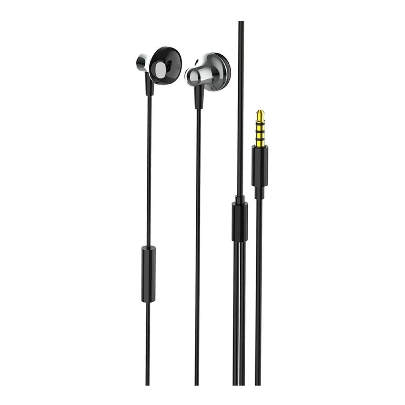 Купити Навушники ColorWay 3.5mm Wired Earphone Blast 1 Black (CW-WD01BK) - фото 1