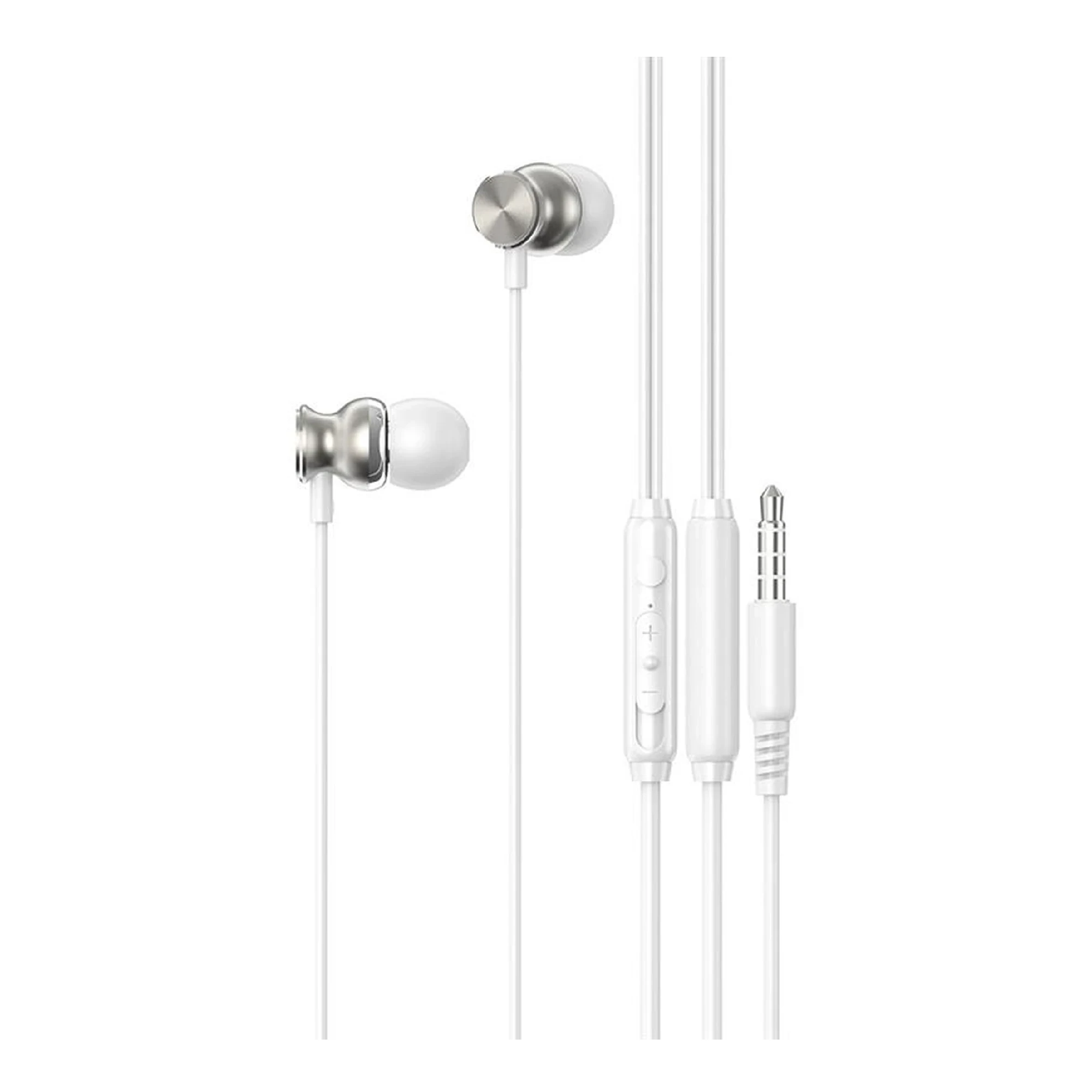 Купити Навушники ColorWay 3.5mm Wired Earphone UrbanBeat White (CW-WD03WT) - фото 1