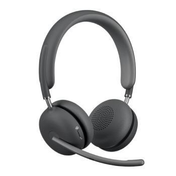 Купить Наушники Logitech Zone Wireless 2 Teams Version Bluetooth Graphite (981-001436) - фото 1