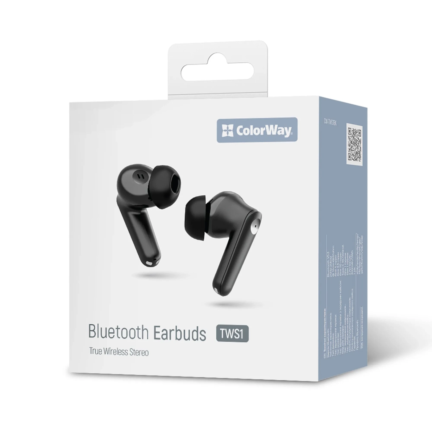 Купити Навушники СolorWay Slim TWS-1 Earbuds Long Life Black (CW-TWS1BK1) - фото 8