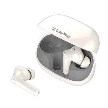 Купити Навушники ColorWay Slim TWS-1 Earbuds Long Life Beige (CW-TWS1BE) - фото 11