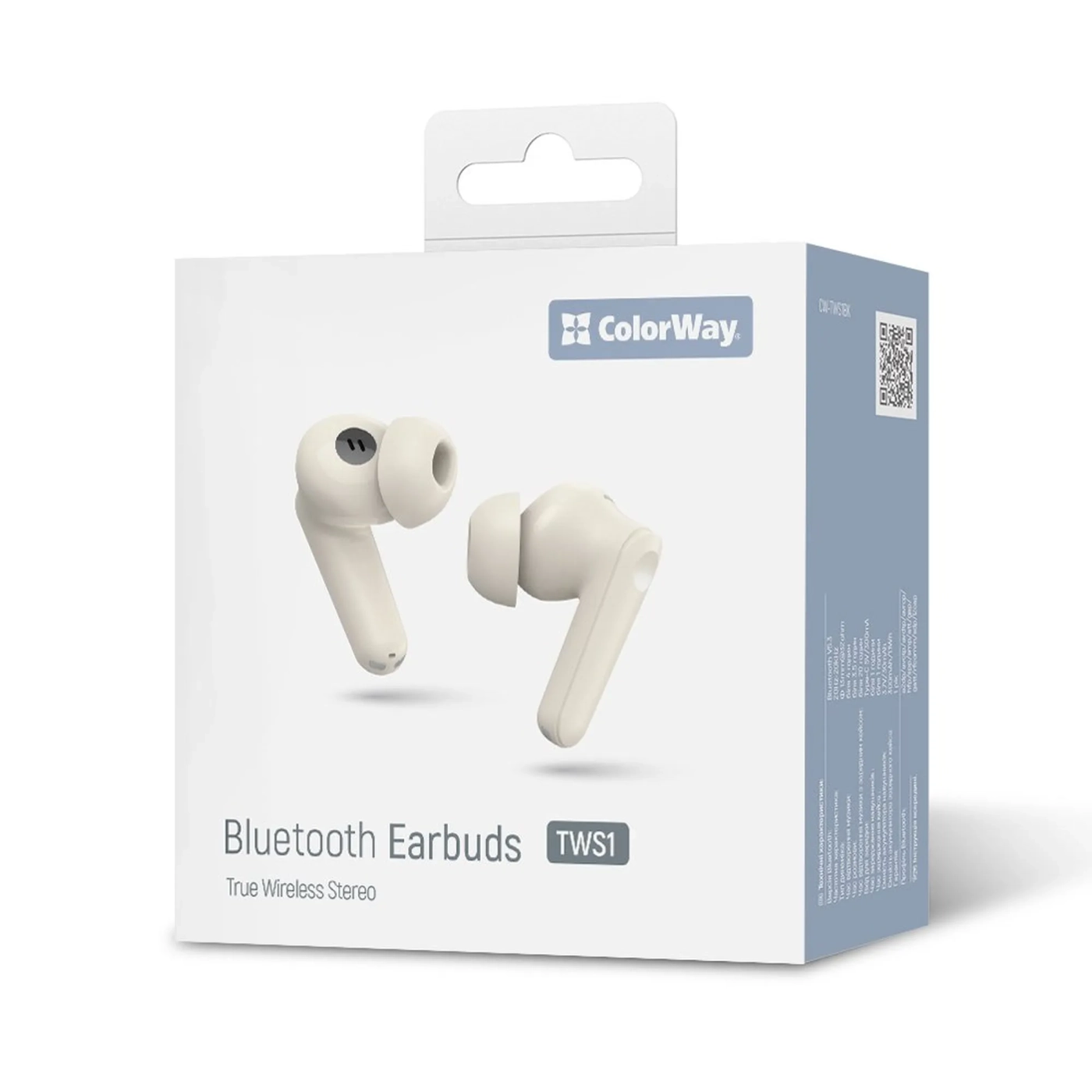 Купити Навушники ColorWay Slim TWS-1 Earbuds Long Life Beige (CW-TWS1BE) - фото 13