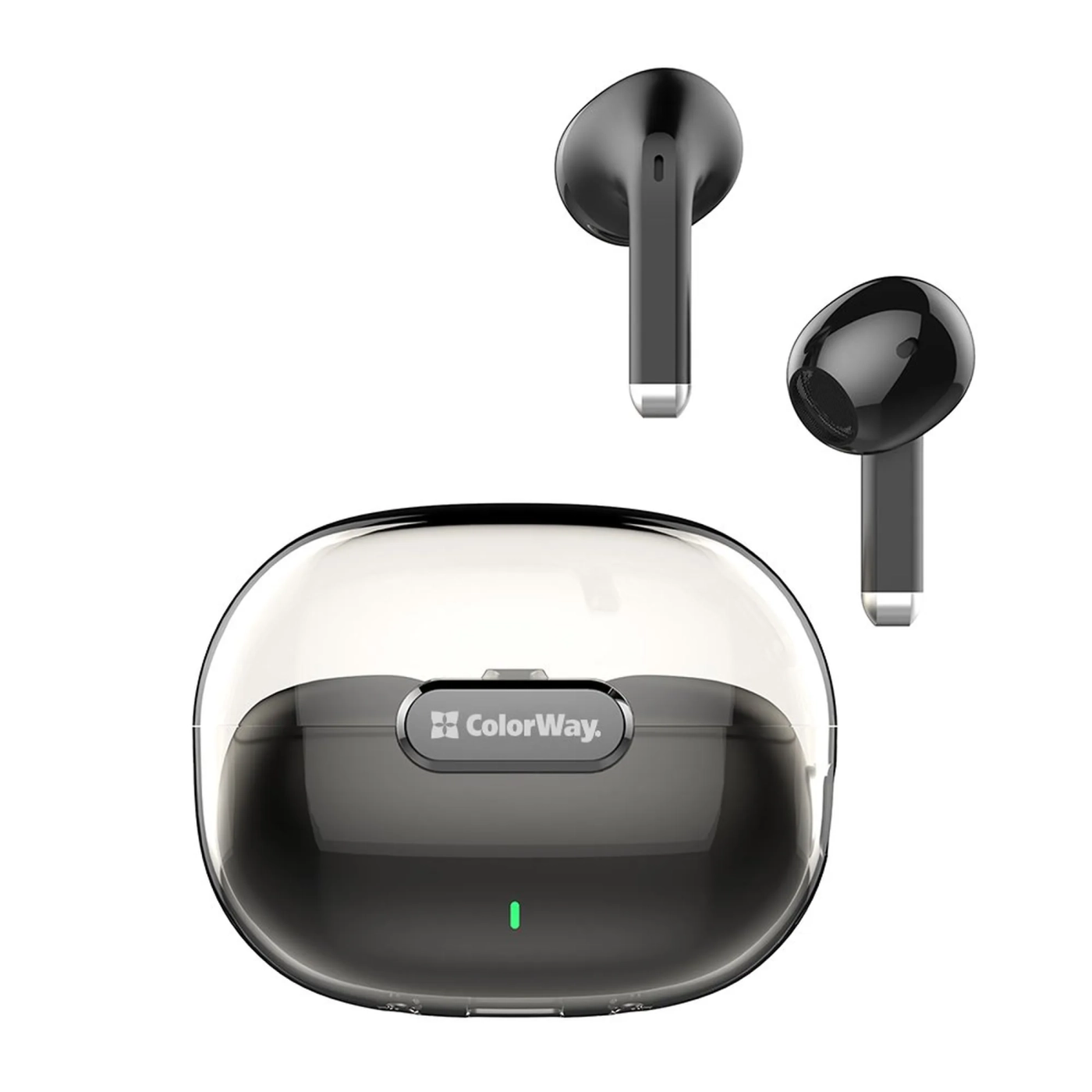 Купити Навушники ColorWay Slim TWS-2 Earbuds Black (CW-TWS2BK) - фото 5