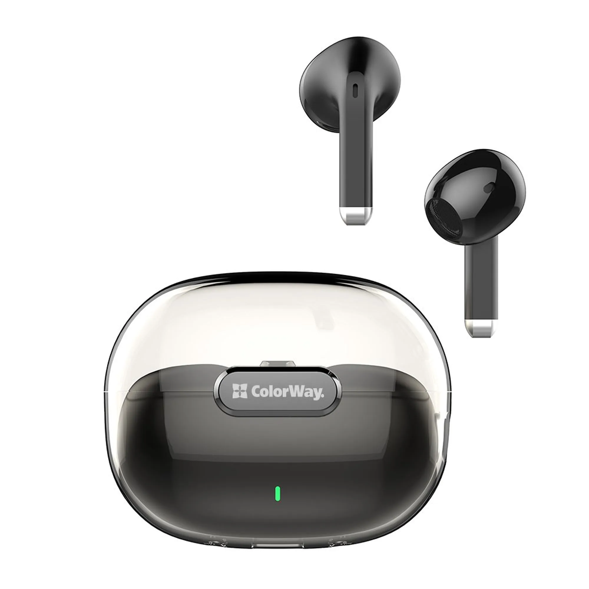 Купити Навушники ColorWay Slim TWS-2 Earbuds Black (CW-TWS2BK) - фото 5