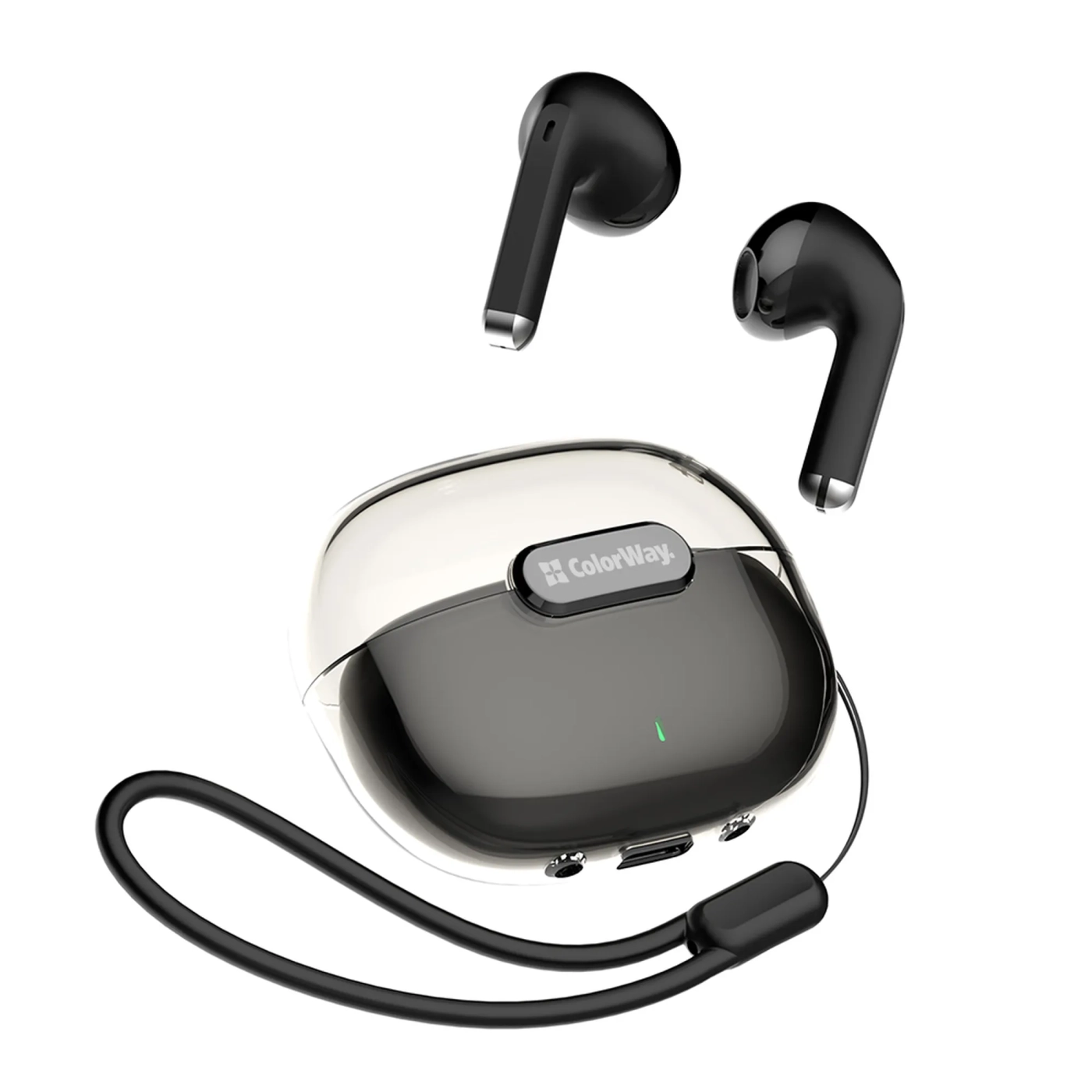 Купити Навушники ColorWay Slim TWS-2 Earbuds Black (CW-TWS2BK) - фото 8